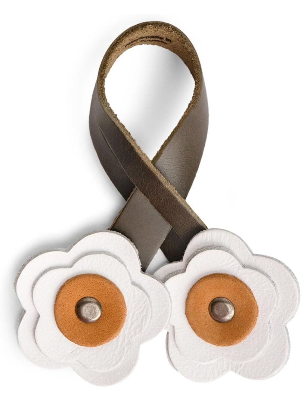 Stylish Leather Rose Bag Charms for Handbags, Tote & Backpack Accessories